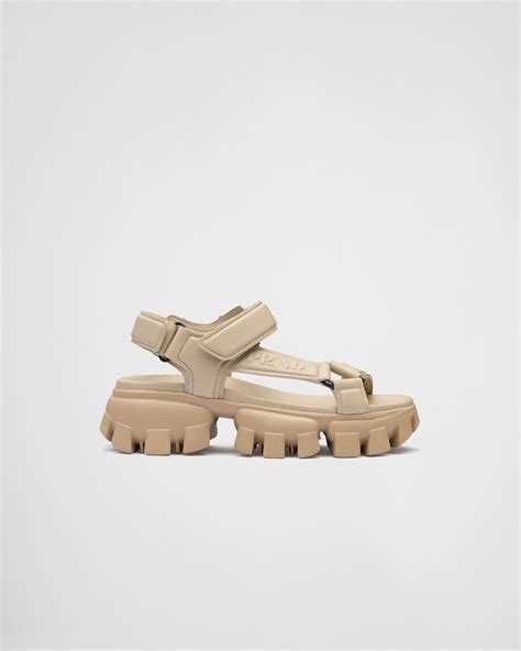 prada sandals beige